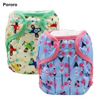 Pororo diaper cover for baby waterproof printed pul diaper fabric