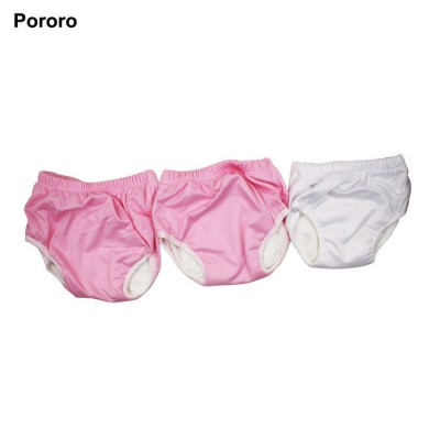 Australian Style Potty Training Pants Plain Polyester Bamboo Finer Near Skin 2 pieces Microfiber Between Washable Reusable